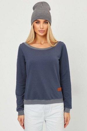 Кофта Варианты расцветки: графит, черный, фисташка, петроль, синий/графит
Ткань: футер 2-х нитка, Состав: хлопок 74%; полиэстер 21%; эластан 5%
Повседневная кофта от Iren Renetti. Джемпер с широкой го