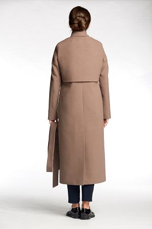 Пальто женское демисезонное 20115  (кофе)