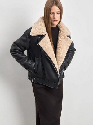 EMKA Дубленка из экомеха, N076/mouton