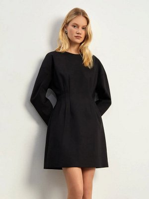 Платье мини из костюмной ткани, PL1601/lowell