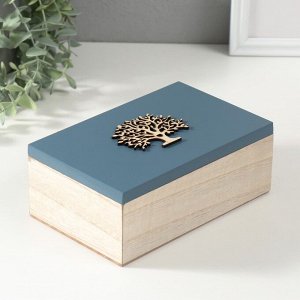 Шкатулка для украшений «Дерево любви», дерево, 12?19?7 см