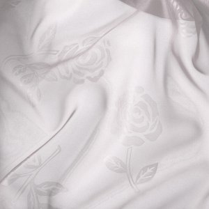 Тюль вуаль с тиснением МИКС 140х260 см, цвет белый, пэ 100%