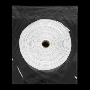 СИМА-ЛЕНД Шторная лента фиксированная сборка, матовая, 6 см, 50 ± 1 м, цвет белый