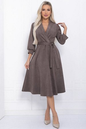 Платье Калимба (коричневое) П12284-12