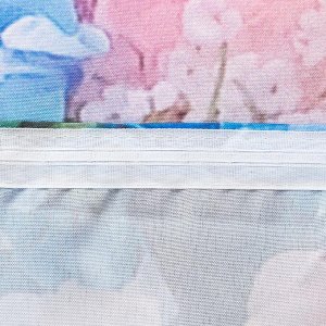 Комплект штор Бонжур роз штора (147х267 см), тюль (147х267 см), габардин, пэ 100%