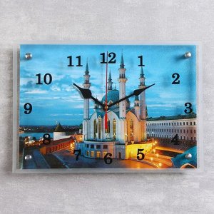Часы настенные, серия: Город, "Мечеть" 25х35 см, в ассортименте