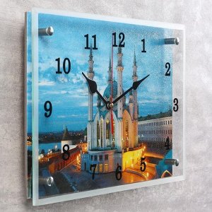 Часы настенные, серия: Город, "Мечеть" 25х35 см