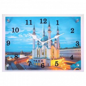 Часы настенные, серия: Город, "Мечеть" 25х35 см, в ассортименте