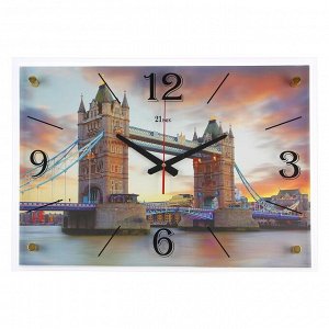 Часы настенные, серия: Город, "Тауэрский мост", 40х56  см, в ассортименте