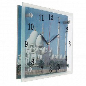 Часы настенные, серия: Город, "Мусульманские", 20х25  см, в ассортименте
