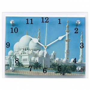 Часы настенные, серия: Город, "Мусульманские", 20х25 см