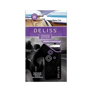Подвесной картонный ароматизатор для автомобиля Deliss серии New Car