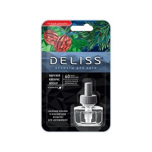 Автомобильный ароматизатор Deliss, сменный флакон, серии Comfort