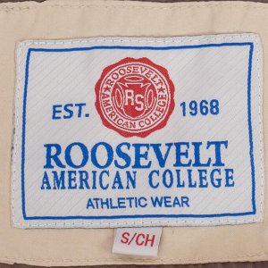 Куртка Чистый смарт-кэжуал! Демисезонный мужской жилет Roosevelt American College – спортивный силуэт, накладные карманы, стильный низ №887 ОСТАТКИ СЛАДКИ!!!!