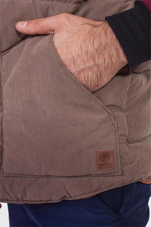 Куртка Модная стеганая жилетка Roosevelt – фасон, который нагло вытеснил другие модели мужской верхней одежды! №892 ОСТАТКИ СЛАДКИ!!!!