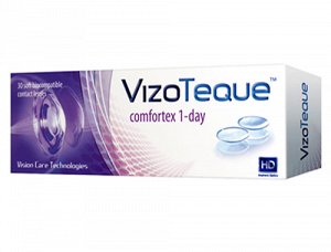 Однодневные контактные линзы Vizoteque Comfortex 1 Day -9.0 BC 8.6 (30 линз)