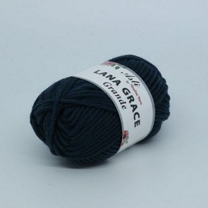 Пряжа для вязания ТРО LANA GRACE Grande (25% мериносовая шерсть, 75% акрил супер софт) 5х100г/65м цв.8280 меланж (морская волна)