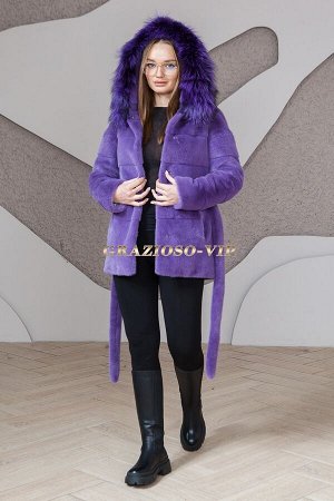 Шуба под норку из экомеха. Новинка сезона!