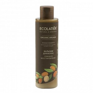ECOLATIER GREEN Бальзам для волос Глубокое восстановление cерия ORGANIC ARGANA, 250 мл