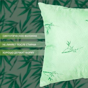Подушка Экономь и Я 40?60 Бамбук чехол ультрастеп, цвет МИКС, п/э