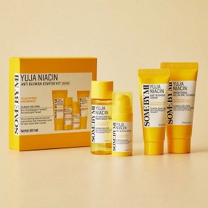 Набор миниатюр для осветления кожи Some By Mi Yuja Niacin Anti Blemish Starter Kit Edition