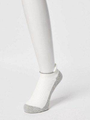 UNIQLO - спортивные короткие носки с сетчатой структурой и с защитой от волдырей - 41 YELLOW
