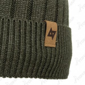 Шапка мужская с отворотом Active (N-HIW-K) NISUS [one size, вискоза, полиэстер, нейлон, цв. хаки]