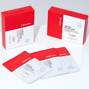 Успокаивающая маска с азуленом и березовым соком J'sDerma  Acnetrix Azulene Mask, 25гр