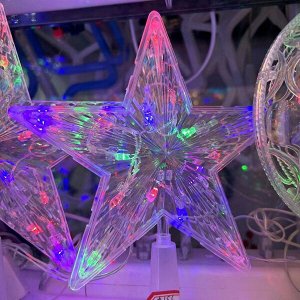 Световое украшение - Звезда 201773343 XY32715 (17,9*9*9см) (1/60)