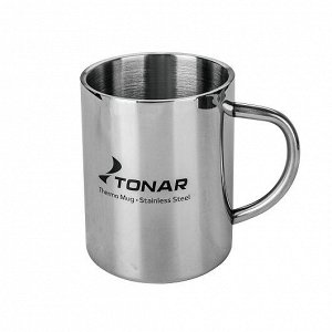 Термокружка (T.TK-001-450) TONAR [10.4х8.5см, нерж. сталь, 0.45л]