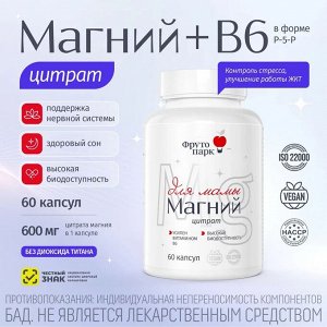 Магний цитрат с В6