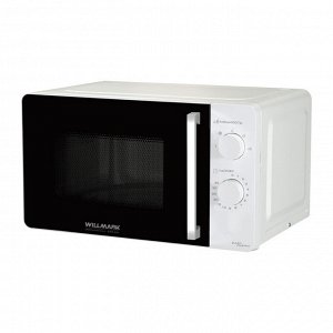 Микроволновая печь WILLMARK WMO-281XW (20л,700Вт,5 уров.мощности,разморозка,механич.ПУ,белый)