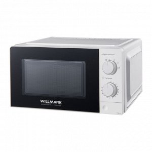 Микроволновая печь WILLMARK WMO-202MW (20л,700Вт,6 уров.мощности,разморозка,механич.ПУ,белый)