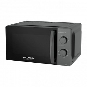 Микроволновая печь WILLMARK WMO-201MMG (20л,700Вт,6 уров.мощности,разморозка,механич.ПУ,серый мат.)