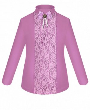 Фиолетовая школьная блузка для девочки 83193-ДНШ19
