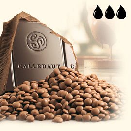 Шоколад Callebaut молочный 33%, 1 кг