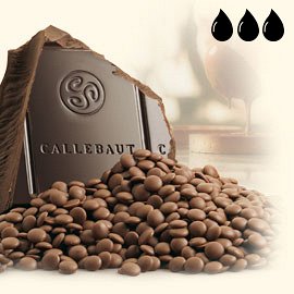 Шоколад Callebaut темный 54%, 1 кг