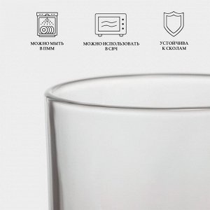 Кружка Luminarc Troquet, 320 мл, стекло, прозрачная
