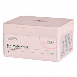 VT Cosmetics Cica Collagen Mask Набор тканевых масок с коллагеном для эластичности кожи 30шт