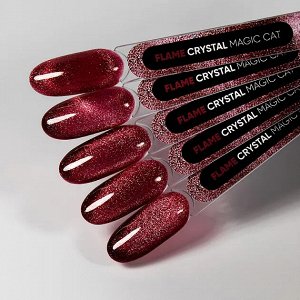 Гель-лак Magic Сat Crystal Flame (красный)