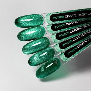 Гель-лак Magic Сat Crystal Poison (зелёный)