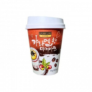 Golden Life coffee Кофе быстрорастворимый Карамель Маккиато, 30 г