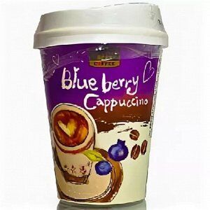 Golden Life coffee Кофе быстрорастворимый Капуччино с голубикой , 30 г