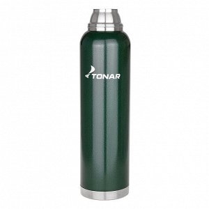 Термос (HS.TM-059-G) TONAR [38х9.5см, нерж. сталь, пластик, 1.6л, 765г]