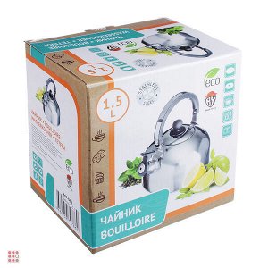 Чайник стальной 1,5л индукция