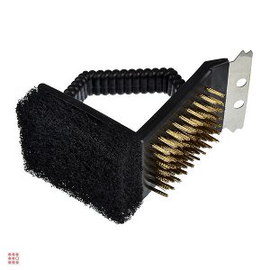 Щетка для чистки мангала 3 в 1