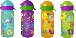 Бутылочка для воды и других напитков "ЦИФРЫ", 400 ml.
