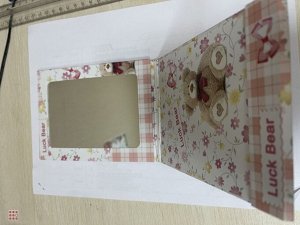 Зеркало складное книжка BOYA 15x11см