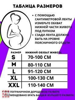 Бандаж для беременных 4 в 1