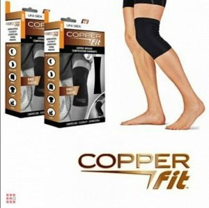 Бандаж эластичный - фиксатор коленного сустава Copper Fit